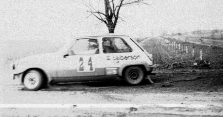 Guy Frequelin i Jacques Delaval – Renault 5 Alpine.