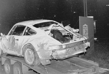 Porsche Carrera RS załogi Jürgen Ebenhoh i Arwed Fischer.