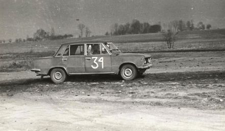 Barbara Stępkowska i Jerzy Stępkowski – Polski Fiat 125p/1500.