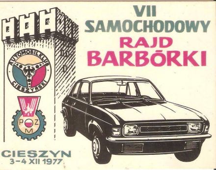 7 Rajd Barbórki - Cieszyn. 1977r