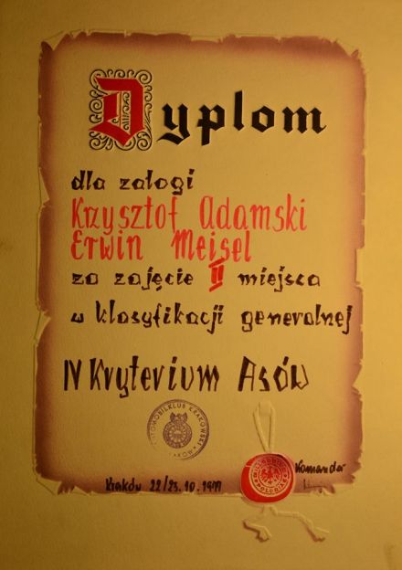 4 Kryterium Asów - 1977r