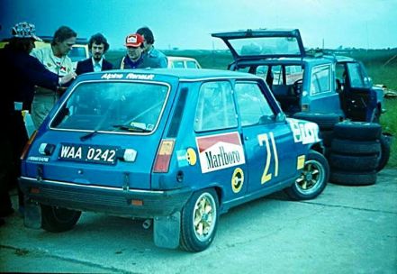 Renault 5 Alpine Jerzego Landsberga.