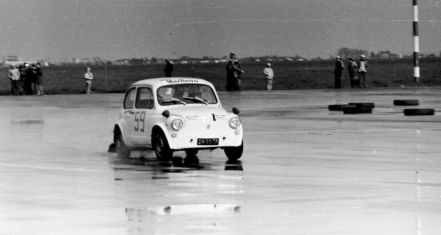 Andrzej Mordzewski – Fiat 850 Abarth.