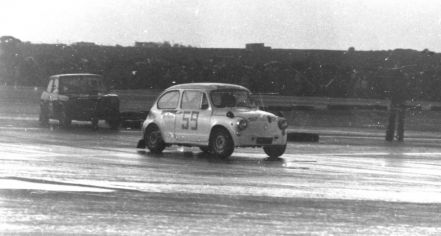 Andrzej Mordzewski – Fiat 850 Abarth.