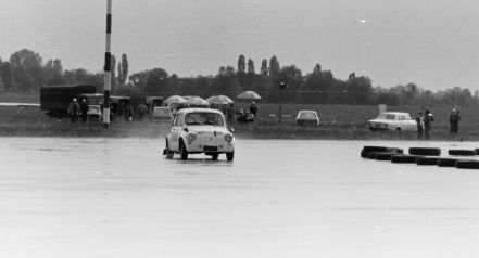 Andrzej Mordzewski – Fiat 850 Abarth.