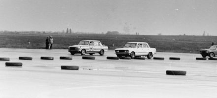 Peter Kinderman – Wartburg 1100 i Andrzej Barański – Polski Fiat 125p/1600.