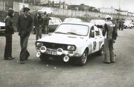 Wiktor Polak i Krzysztof Czarnecki – Renault 12 Gordini.