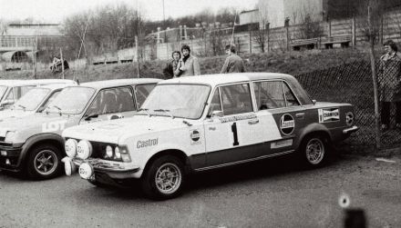 Andrzej Jaroszewicz i Ryszard Żyszkowski – Polski Fiat 125p/2000.