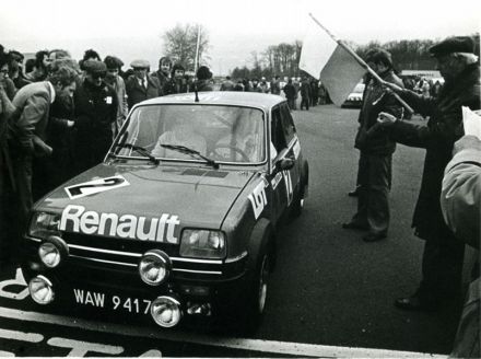 Błażej Krupa i Piotr Mystkowski – Renault 5 Alpine.