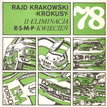 Rajd Krakowski Krokusy - 1978r