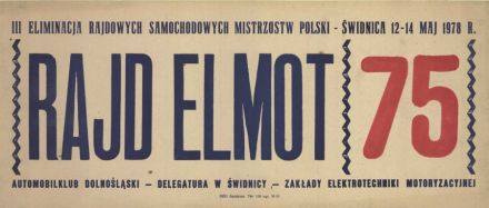 Rajd Elmot - 1978r