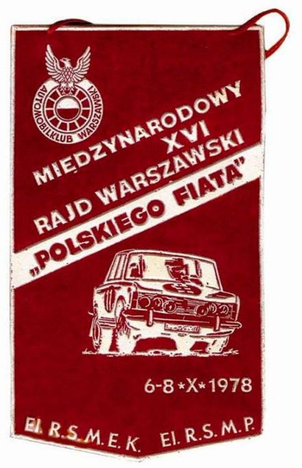 Rajd Warszawski - 1978r