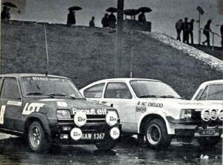 Franz Wittmann i Helmut Deimel – Opel Kadett GT/E, Błażej Krupa i Piotr Mystkowski – Renault 5 Alpine.