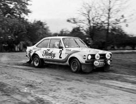 Gilbert Staepelaere i Fred Franssen – Ford Escort RS 1800 Mk.II.