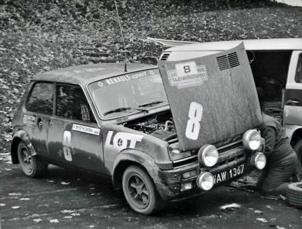Błażej Krupa i Piotr Mystkowski – Renault 5 Alpine.