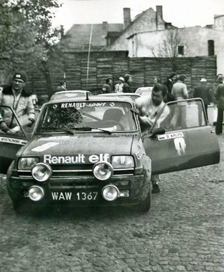 Błażej Krupa i Piotr Mystkowski – Renault 5 Alpine.