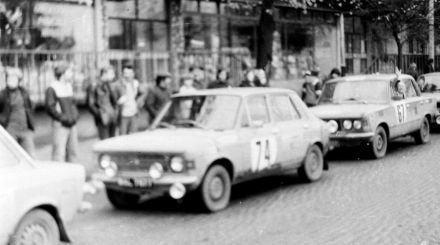 Zbigniew Bieniewski i Tadeusz Buksowicz – Zastava 1100, Paweł Gościniak i Robert Gościniak – Polski Fiat 125p/1500.