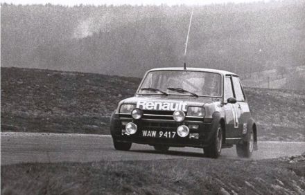 Błażej Krupa i Piotr Mystkowski – Renault 5 Alpine.