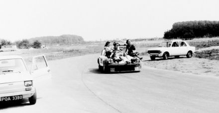 Zwycięzca Michał Damm – Porsche Carrera RSR.