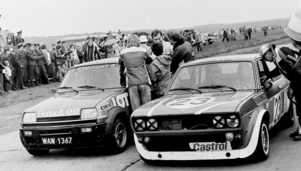 Renault 5 Alpine – Błażeja Krupy, Fiat 128 coupe 3porte – Mariana Bublewicza.