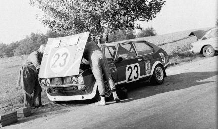 Marian Bublewicz – Fiat 128 coupe 3porte.