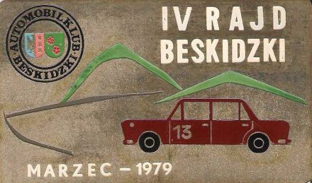4 Rajd Beskidzki - 1979r