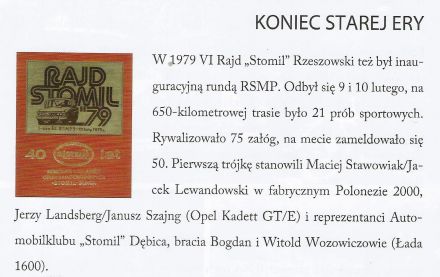 Rajd Stomil - 1979r