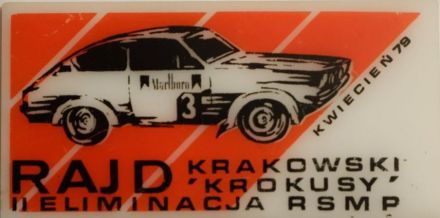 4 Rajd Krakowski Krokusy - 1979r