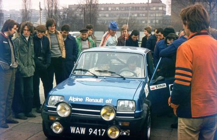 Błażej Krupa i Piotr Mystkowski – Renault 5 Alpine.