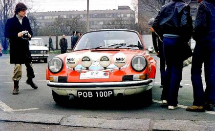 Ryszard Kopczyk i Wojciech Jodłowski – Porsche 911T.