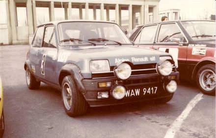 Błażej Krupa i Piotr Mystkowski – Renault 5 Alpine.