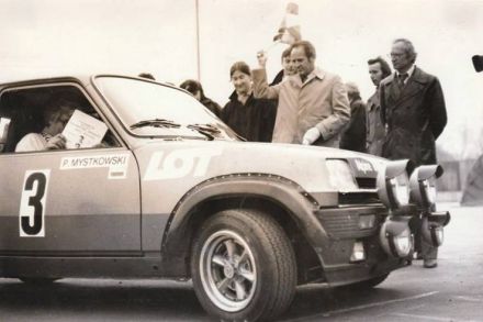 Błażej Krupa i Piotr Mystkowski – Renault 5 Alpine.