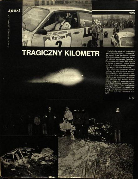 4 Rajd Krakowski Krokusy - 1979r.
