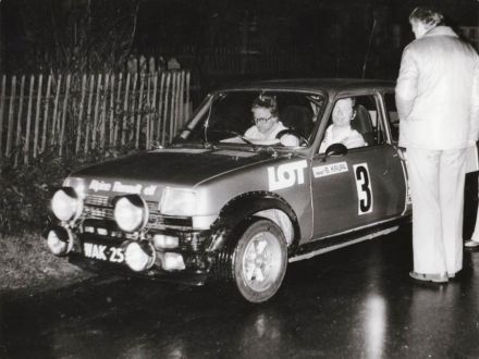 Błażej Krupa i Piotr Mystkowski – Renault 5 Alpine.