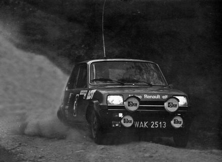 Błażej Krupa i Piotr Mystkowski – Renault 5 Alpine.