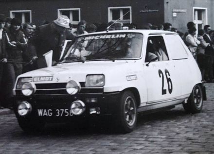 Andrzej Koper i Marek Pawłowski – Renault 5 Alpine.