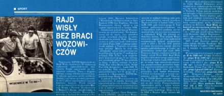 Rajd Wisły - 1979r