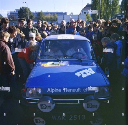 Błażej Krupa i Piotr Mystkowski – Renault 5 Alpine.