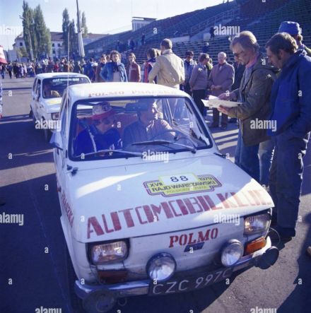 Witold Paradowski i Zygmunt Rybiec – Polski Fiat 126p/650.