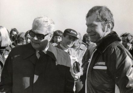 Dyrektor FSO Jerzy Bielecki i Błażej Krupa.