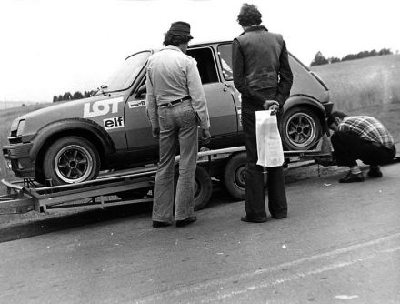 Renault 5 Alpine Błażeja Krupy.