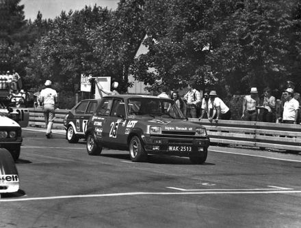 Błażej Krupa - Renault 5 Alpine (foto - Leszek Małkowski)