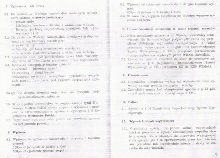 Program i regulamin