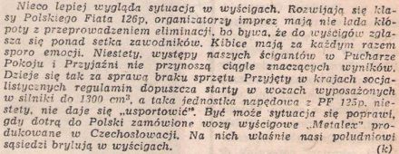 Podsumowanie sezonu.