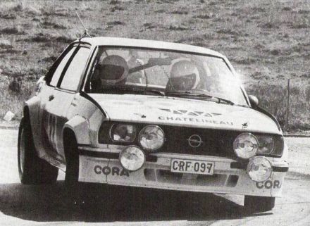 Rajd Circuit des Ardennes.  24-25.03.1979r.