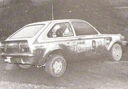 Rajd Circuit des Ardennes.  24-25.03.1979r.