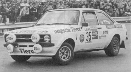 Rajd Circuit des Ardennes.  24-25.03.1979r.