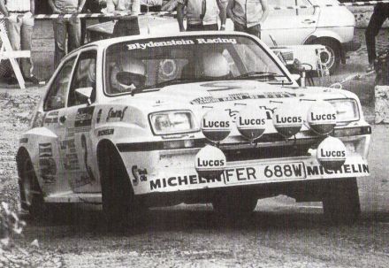 Rajd Circuit des Ardennes.  24-25.03.1979r.