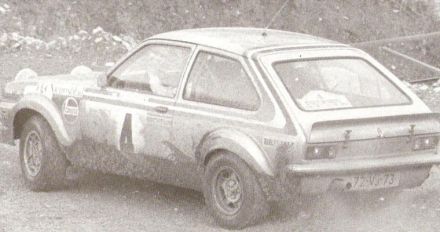 Rajd Circuit des Ardennes.  24-25.03.1979r.
