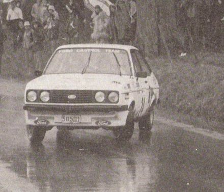 Rajd Circuit des Ardennes.  24-25.03.1979r.